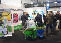 The days of only 'cubicles' as stands at HortiContact have been over for several years now, as seen here at Vos Capelle.